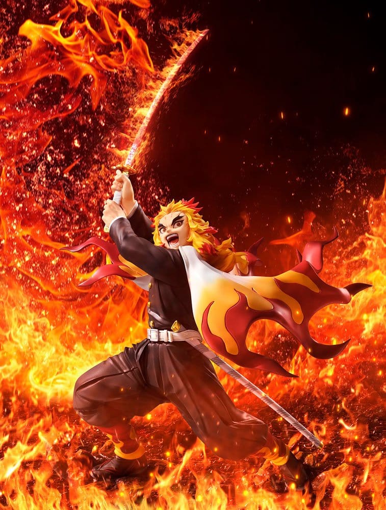Demon Slayer Kyojuro Rengoku Flame Hashira Figur