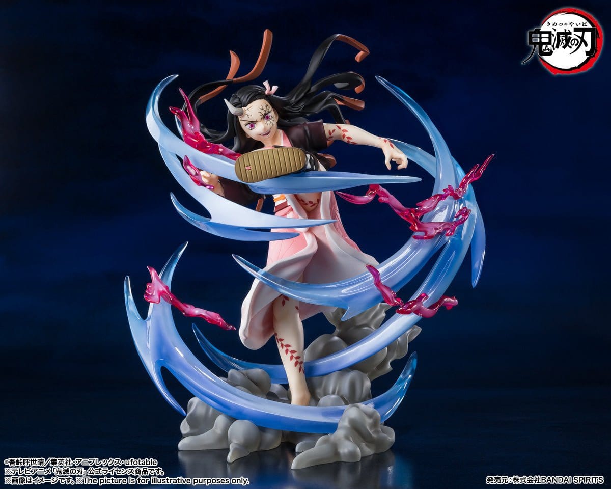 Nezuko Kicking Figur