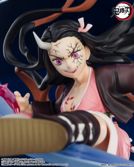 Nezuko Kicking Figur