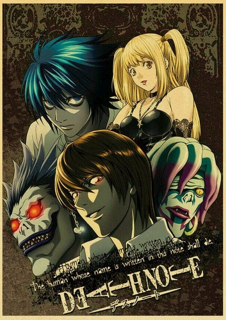 Death Note Anime Poster