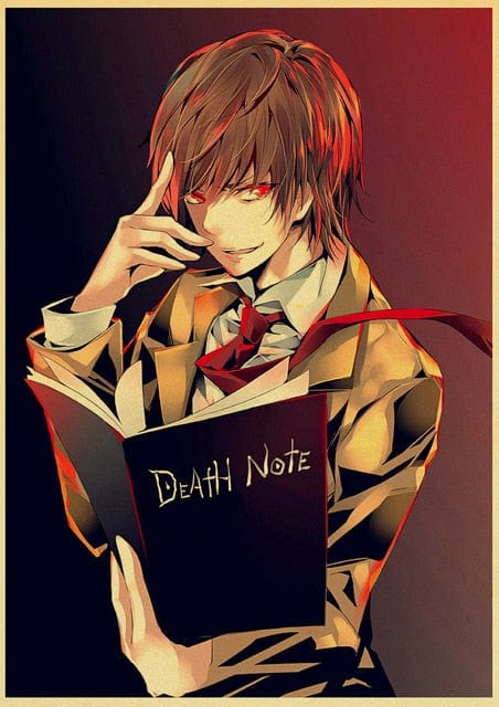 Death Note Light Yagami Poster