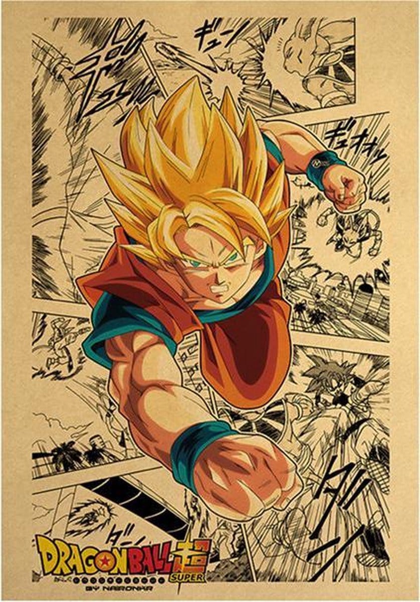 Dragon Ball Vintage Poster