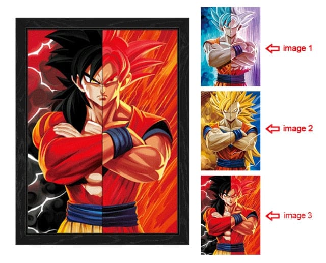 Dragon Ball Holographic Poster