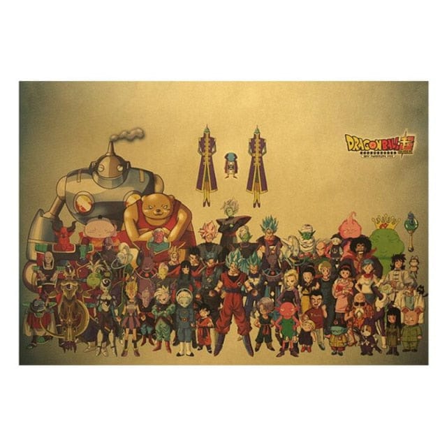 Dragon Ball Poster All Characters