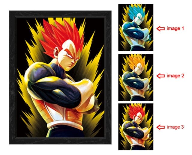 Dragon Ball Poster Vegeta