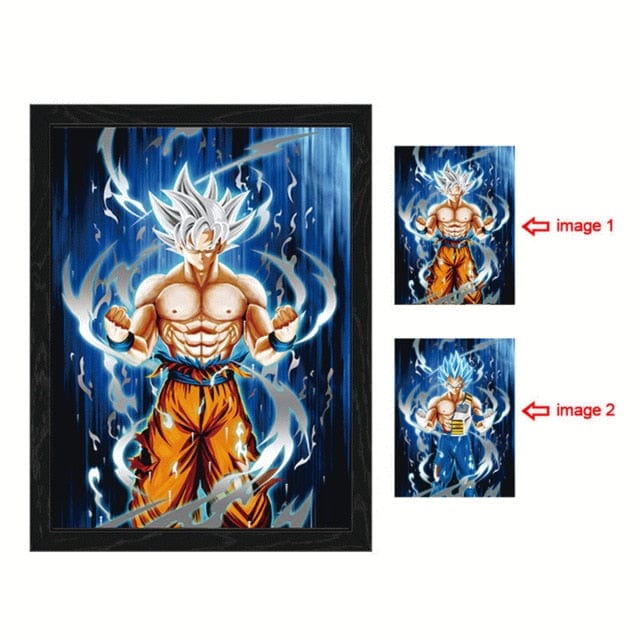 Goku Vegeta Poster